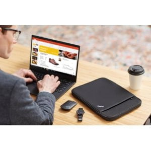 Lenovo Carrying Case Sleeve for 14" Notebook, Black, Dust Resistant Interior, Scratch Resistant Interior, Shock Resistant Interior, Scrape Resistant Interior, Hand Grip IM3745560