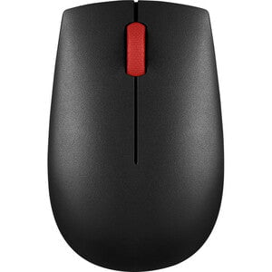 Lenovo Essential Compact Wireless Mouse - Optical - Radio Frequency - Black - USB - 1000 dpi - 3 Button(s) - Symmetrical IM4255633