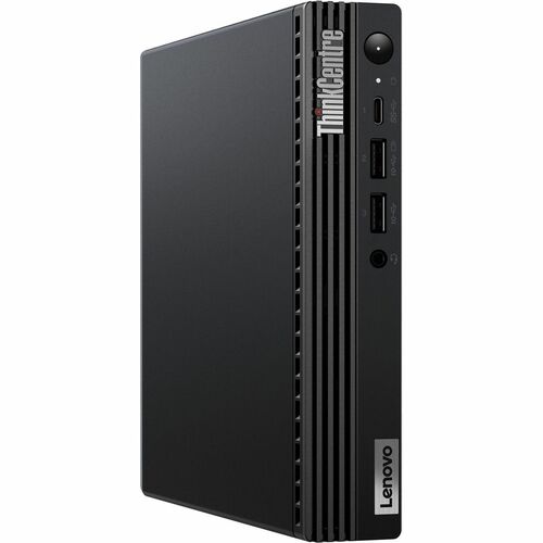 Lenovo ThinkCentre M70q Gen 3 11T300CCAU Desktop Computer - Intel Core i5 12th Gen i5-12400T Hexa-core (6 Core) 1.80 GHz - 8 GB RAM DDR4 SDRAM - 256 GB M.2 PCI Express NVMe 4.0 x4 SSD - Tiny - Black - Intel Q670 Chip - Windows 11 Pro - Intel UHD Graphi... IM5961917