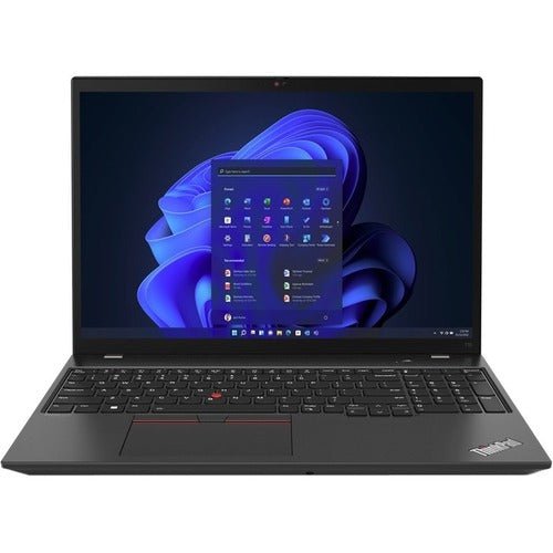 Lenovo ThinkPad T16 Gen 1 21BV0035AU 16" Notebook - WUXGA - 1920 x 1200 - Intel Core i5 12th Gen i5-1235U Deca-core (10 Core) 1.30 GHz - 16 GB Total RAM - 8 GB On-board Memory - 512 GB SSD - Thunder Black - Intel Chip - Windows 11 - Intel Iris Xe Graphics IM5558615