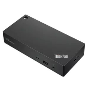 Lenovo ThinkPad USB-C Smart Dock - for Notebook/Desktop PC - 96 W - USB Type C - 4K - 3840 x 2160 - 2 x USB 2.0 - USB Type-C - Network (RJ-45) - 1 x HDMI Ports - HDMI - 2 x DisplayPorts - DisplayPort - Wired - Gigabit Ethernet - Windows IM5536630