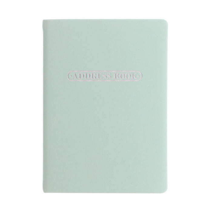 Letts Address Book A6 Pastel Duck Egg CXL990294