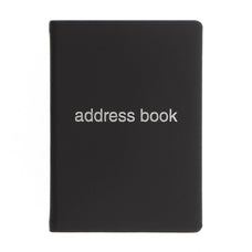 Letts Dazzle A6 Address Book Black CXL990306