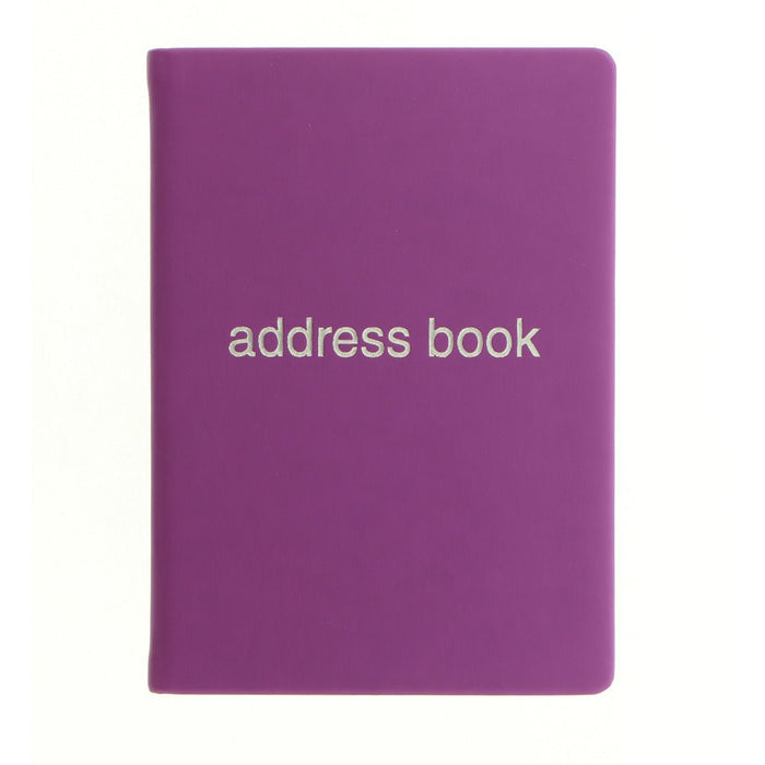 Letts Dazzle A6 Address Book Purple CXL990305
