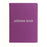 Letts Dazzle A6 Address Book Purple CXL990305