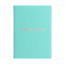 Letts Dazzle A6 Address Book Turquoise CXL990304