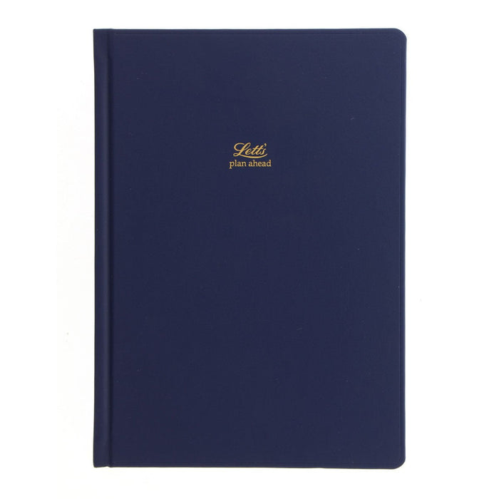 Letts Journal 5 Year A5 Undated Icon Navy Blue CXL090024