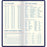 Letts Legacy Pocket Travel Journal Blue, With Ballpoint Pen CXL090143