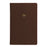 Letts Notebook Legacy Book 130 x 200mm Chocolate CX1002475