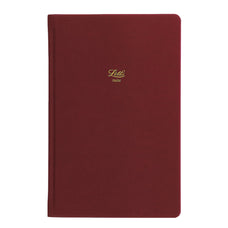 Letts Notebook Legacy Book 130 x 200mm Garnet CX1002474