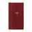 Letts Notebook Legacy Slim 85 x 152mm Garnet CX1002482