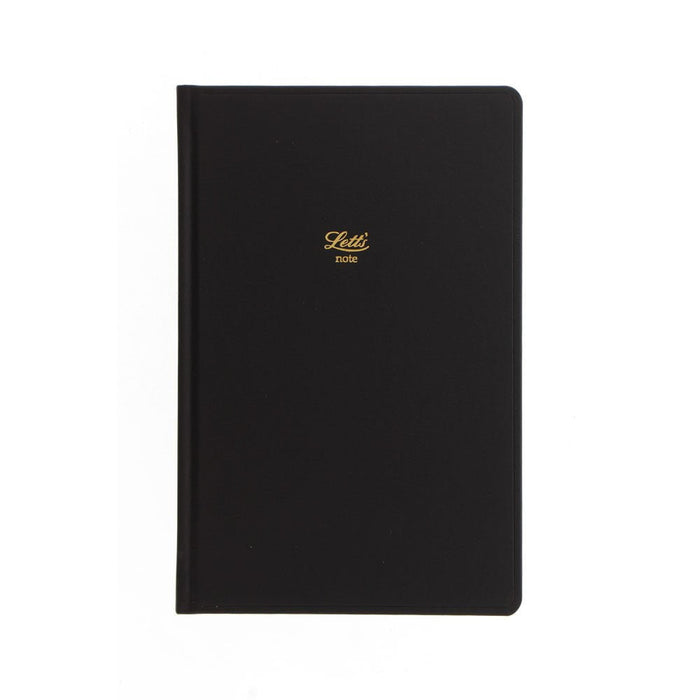 Letts Notebook Ruled Icon Black CXL090113