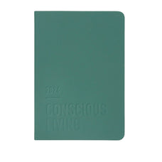 Letts of London Diary Conscious Evergreen A5 Week to View Pine 2026 CX1001630