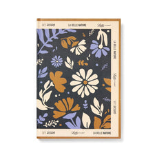 Letts of London Diary La Belle Nature A5 Week to View Blue 2026 CX1001634