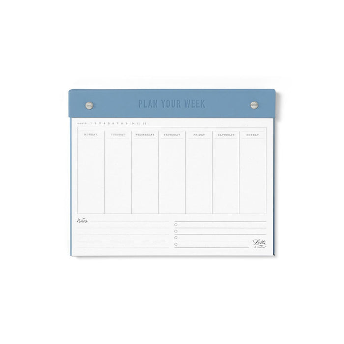 Letts Undated Weekly Planner 250mm x 200mm Conscious, Ocean CXL990253