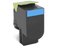 Lexmark 808 / 808HC Original Cyan Toner DSLX808HC