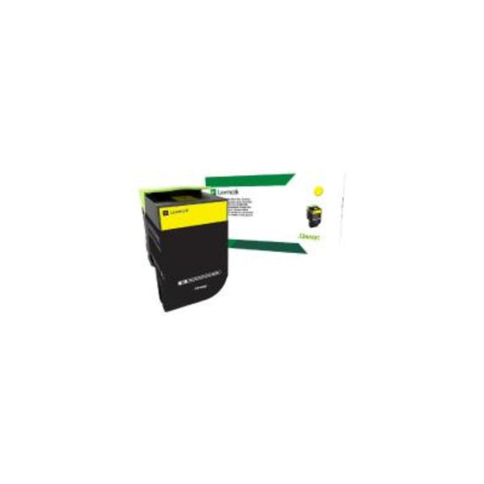 Lexmark 808Y Yellow Toner Cartridge DSLX808Y