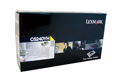 Lexmark C5240YH Pre HY High Capacity Yellow Toner DSLX5240YH