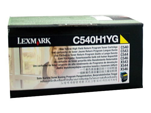 Lexmark Lexm C540H1YG Yellow Toner DSLX540H1YG