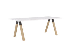 Knight's Ligna Meeting/Breakout Table 2100mm x 900mm, White Top