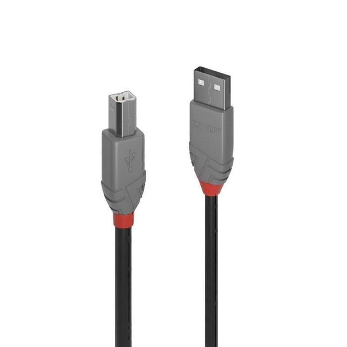 Lindy 1 Metre USB-A 2.0 to USB-B Cable - Anthra Line DSLIN36672