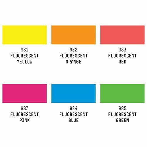 Liquitex Acrylic Paint Markers, Fluorescent Set of 6 x 2-4mm JA0402500