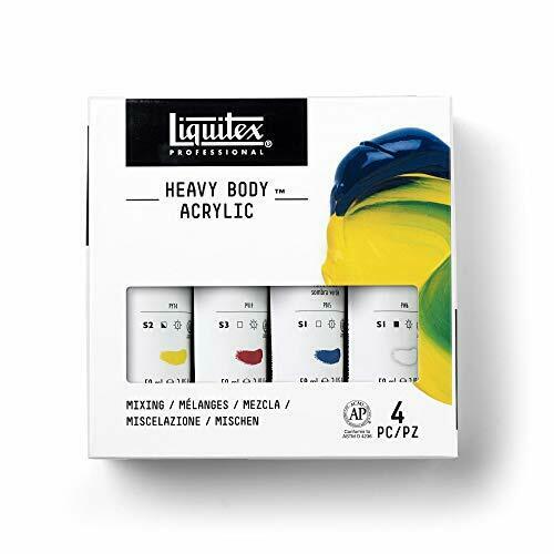 Liquitex Professional Heavy Body Acrylic Paint Set Mixing Set of 4 x 59ml JA0432400