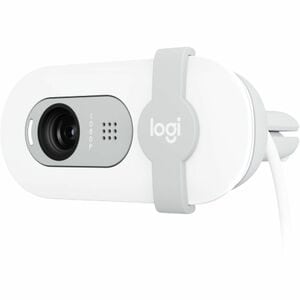 Logitech BRIO 100 Webcam - 2 Megapixel - 30 fps - Off White - USB Type A - 1920 x 1080 Video - Fixed Focus - 58° Angle - Microphone - Windows, macOS, macOS 10.15, Windows 10 IM5903019