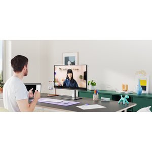 Logitech BRIO 300 Webcam - 2 Megapixel - 30 fps - Off White - USB Type C - 1920 x 1080 Video - Fixed Focus - 70° Angle - 1x Digital Zoom - Microphone - Windows IM5665259