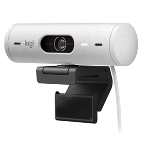 Logitech Brio 500 Webcam, USB-C Plug - Off White DVPV5158