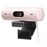 Logitech Brio 500 Webcam, USB-C Plug - Rose DVPV5159
