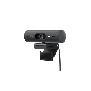 Logitech BRIO Webcam - 4 Megapixel - 60 fps - Graphite - USB Type C - 1920 x 1080 Video - Auto-focus - 90° Angle - 4x Digital Zoom - Microphone - Notebook, Display Screen, Monitor IM5619098
