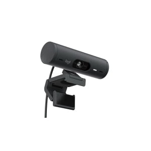 Logitech BRIO Webcam - 4 Megapixel - 60 fps - Graphite - USB Type C - 1920 x 1080 Video - Auto-focus - 90° Angle - 4x Digital Zoom - Microphone - Notebook, Display Screen, Monitor IM5619098