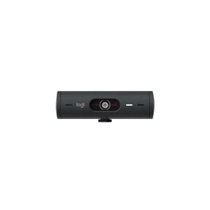 Logitech BRIO Webcam - 4 Megapixel - 60 fps - Graphite - USB Type C - 1920 x 1080 Video - Auto-focus - 90° Angle - 4x Digital Zoom - Microphone - Notebook, Display Screen, Monitor IM5619098