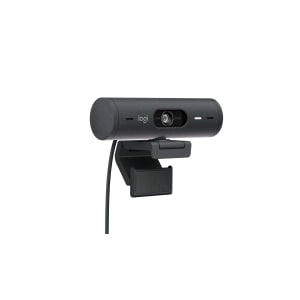 Logitech BRIO Webcam - 4 Megapixel - 60 fps - Graphite - USB Type C - 1920 x 1080 Video - Auto-focus - 90° Angle - 4x Digital Zoom - Microphone - Notebook, Display Screen, Monitor IM5619098