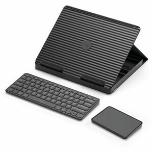 Logitech Casa Keyboard/Cover Case (Book Fold) for 25.4 cm (10") to 43.2 cm (17") Notebook, Tablet, Cable, Stationary - Classic Chic - Plastic, Fabric, Rubber Body IM5890417