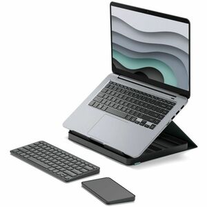 Logitech Casa Keyboard/Cover Case (Book Fold) for 25.4 cm (10") to 43.2 cm (17") Notebook, Tablet, Cable, Stationary - Classic Chic - Plastic, Fabric, Rubber Body IM5890417