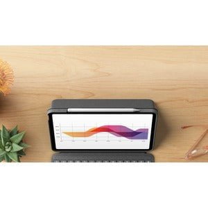 Logitech Folio Touch Keyboard/Cover Case for iPad Air (4th & 5th Generation) - Oxford Grey IM5069518