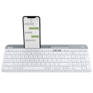 Logitech K580 Multi-Device Wireless Keyboard - White DVHW5184