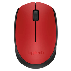 Logitech M171 USB Wireless Mouse - Red DVMC6306