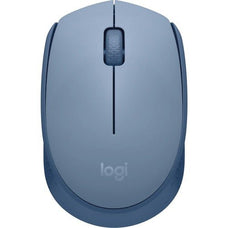 Logitech M171 Wireless Mouse - Optical - Wireless - Radio Frequency - 2.40 GHz - Blue Grey - USB - 1000 dpi - Scroll Wheel - 3 Button(s) - Symmetrical IM5684259