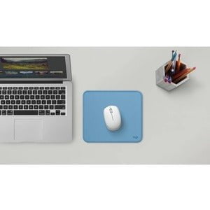 Logitech M171 Wireless Mouse - Optical - Wireless - Radio Frequency - 2.40 GHz - Off White - USB - 1000 dpi - Scroll Wheel - 3 Button(s) - Symmetrical IM5684260