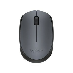 Logitech M171 Wireless Mouse - Wireless - Radio Frequency - Black, Grey - USB - 1000 dpi - Scroll Wheel - Symmetrical IM3115337