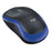 Logitech M185 Mouse - Laser - Wireless - Radio Frequency - 2.40 GHz - Blue, Black - USB - 1000 dpi - Scroll Wheel - Symmetrical IM1915930