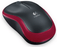 Logitech M185 USB Wireless Compact Mouse - Red DVIM5173