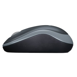 Logitech M185 Wireless Mouse� - Grey - Optical - Wireless - Radio Frequency - 2.40 GHz - Grey - USB - Scroll Wheel - Symmetrical IM1685685