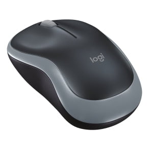 Logitech M185 Wireless Mouse� - Grey - Optical - Wireless - Radio Frequency - 2.40 GHz - Grey - USB - Scroll Wheel - Symmetrical IM1685685
