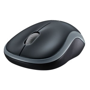 Logitech M185 Wireless Mouse� - Grey - Optical - Wireless - Radio Frequency - 2.40 GHz - Grey - USB - Scroll Wheel - Symmetrical IM1685685