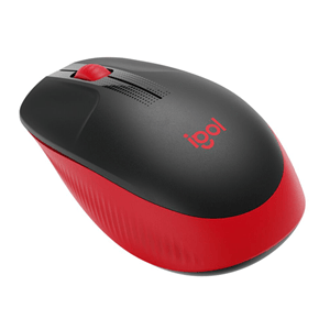 Logitech M190 Full Size Wireless Mouse - Red DVIM5113R