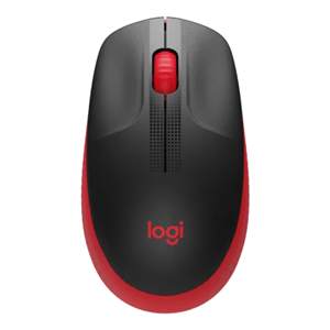 Logitech M190 Full Size Wireless Mouse - Red DVMC6338